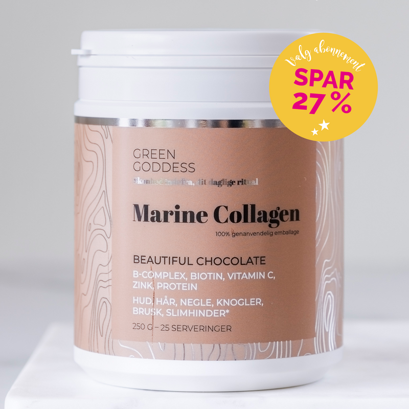 Beautiful Chocolate, 250 g. Marine Collagen inkl. B-complex, C-vitamin og zink