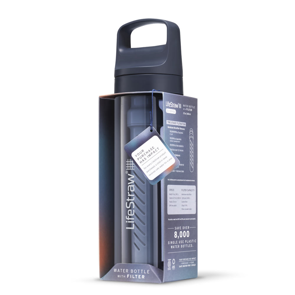 LifeStraw Go drikkedunk 0,65 L Aegan Sea