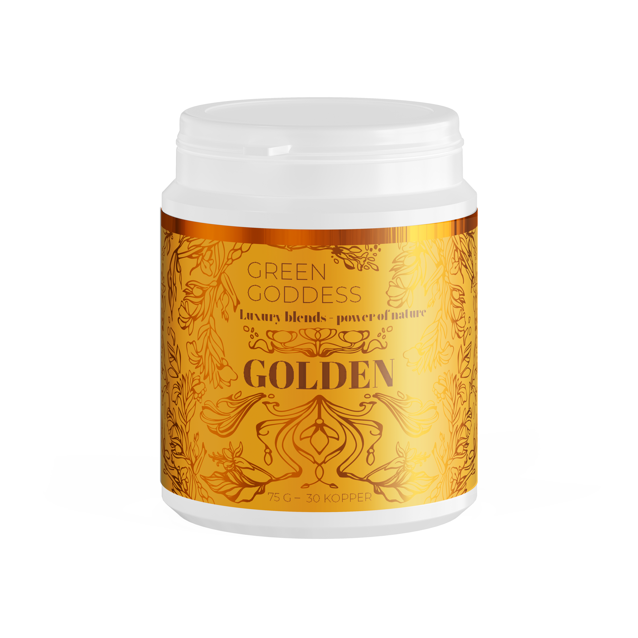 Green Goddess Golden Blend, 75 g.