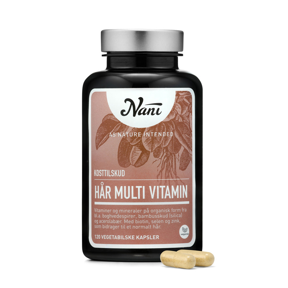 Nani, Hår Multivitamin, 120 stk