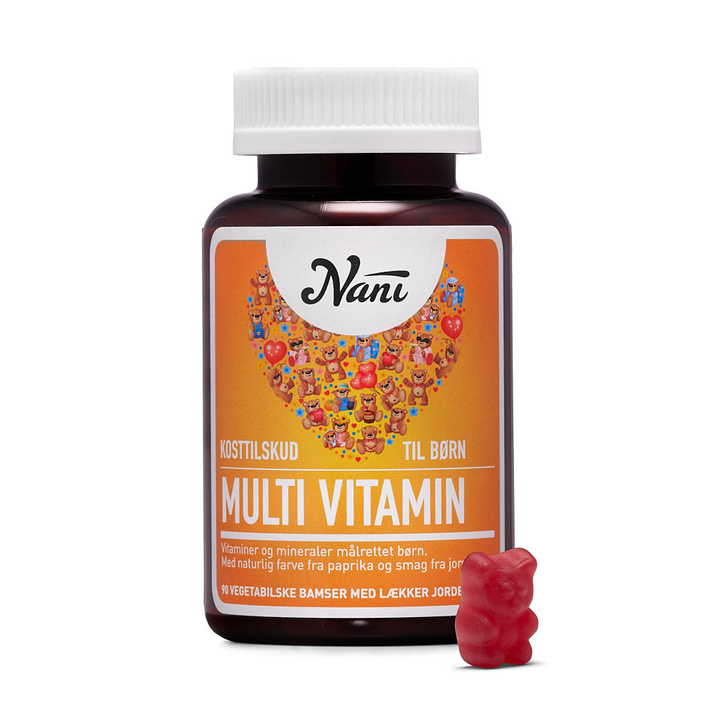 Nani, Multivitamin til Børn, 90 stk (Gummies)