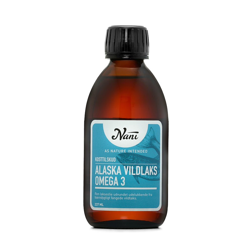 Nani, Alaska Vildlaks Omega 3, 237 ml