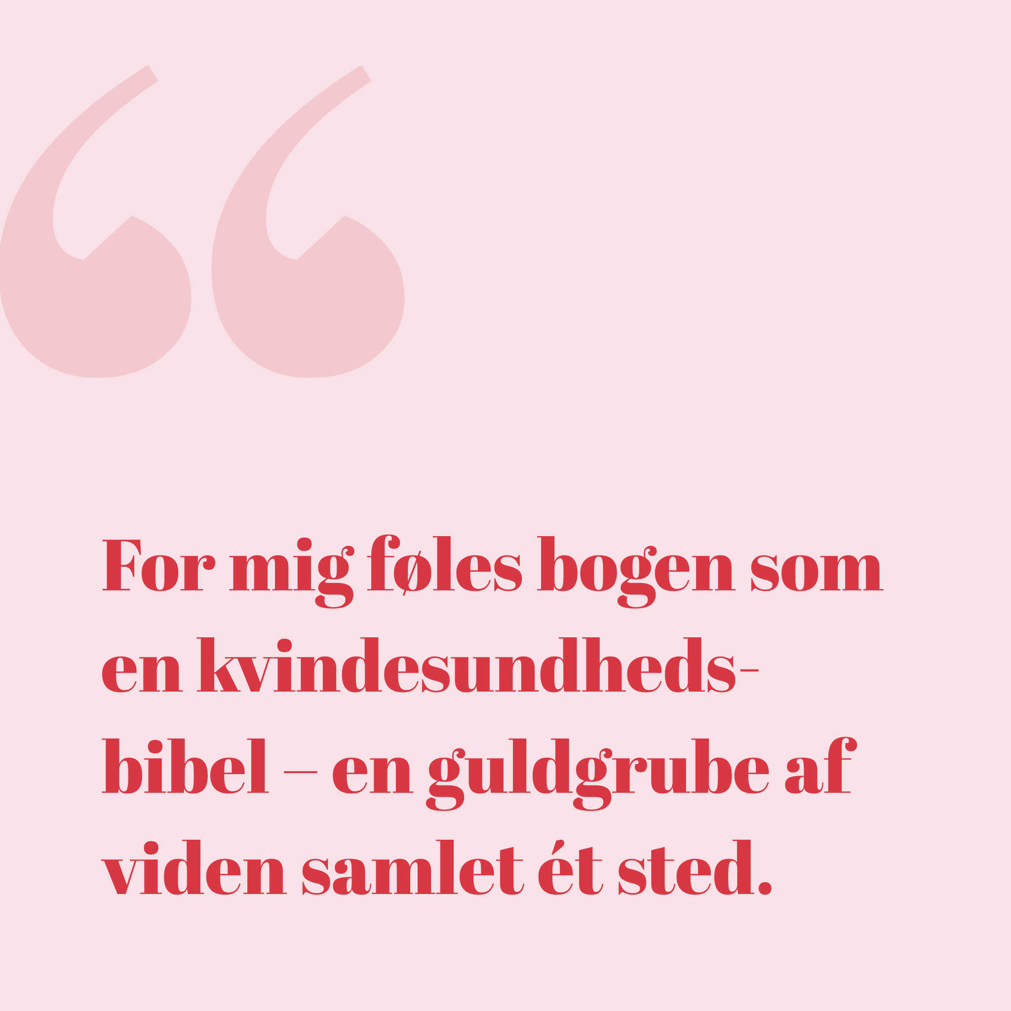 Kvinde kend dig selv bog