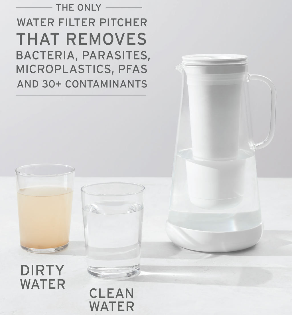 LifeStraw Home Vandfilter kande 1,6 L, White