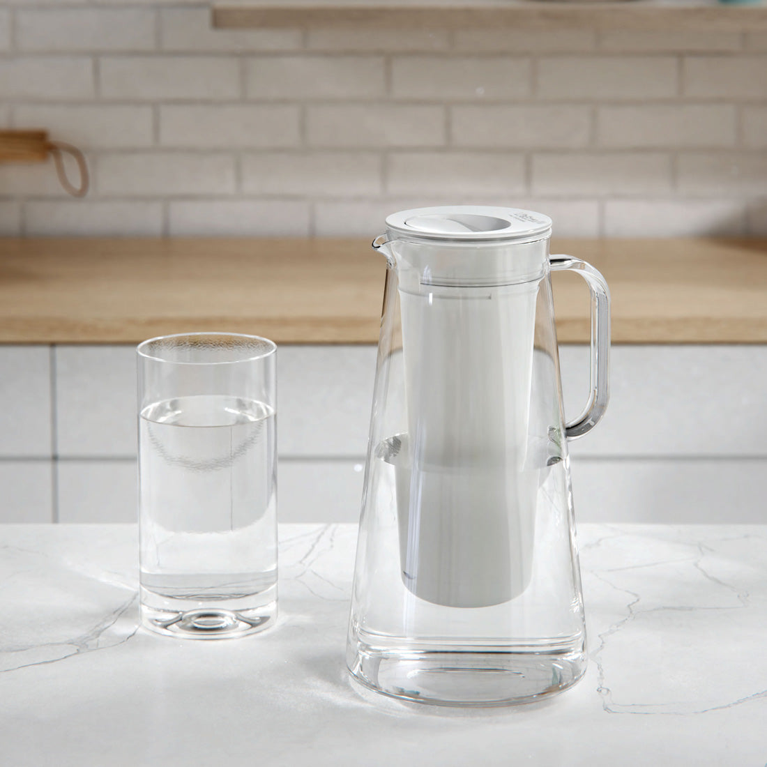 LifeStraw GLAS Vandfilter kande 1,6 L, White