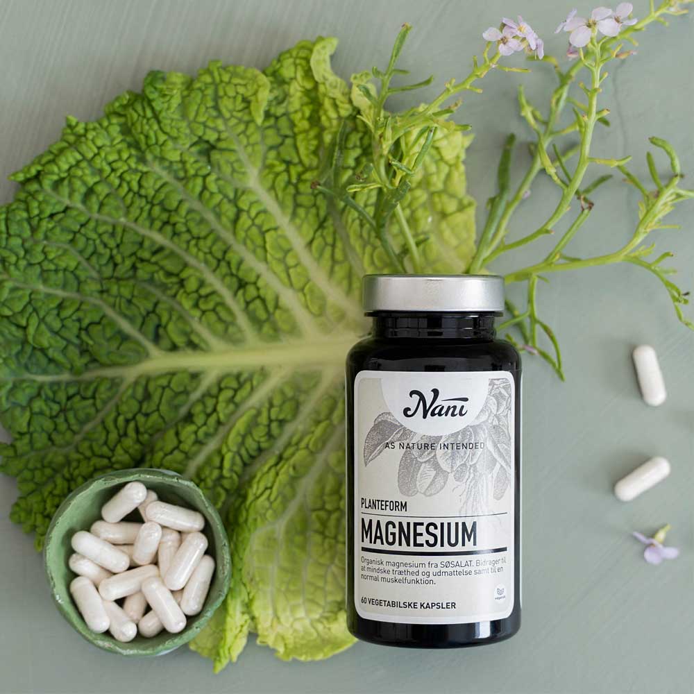 Magnesium kosttilskud i kapsler fra Nani