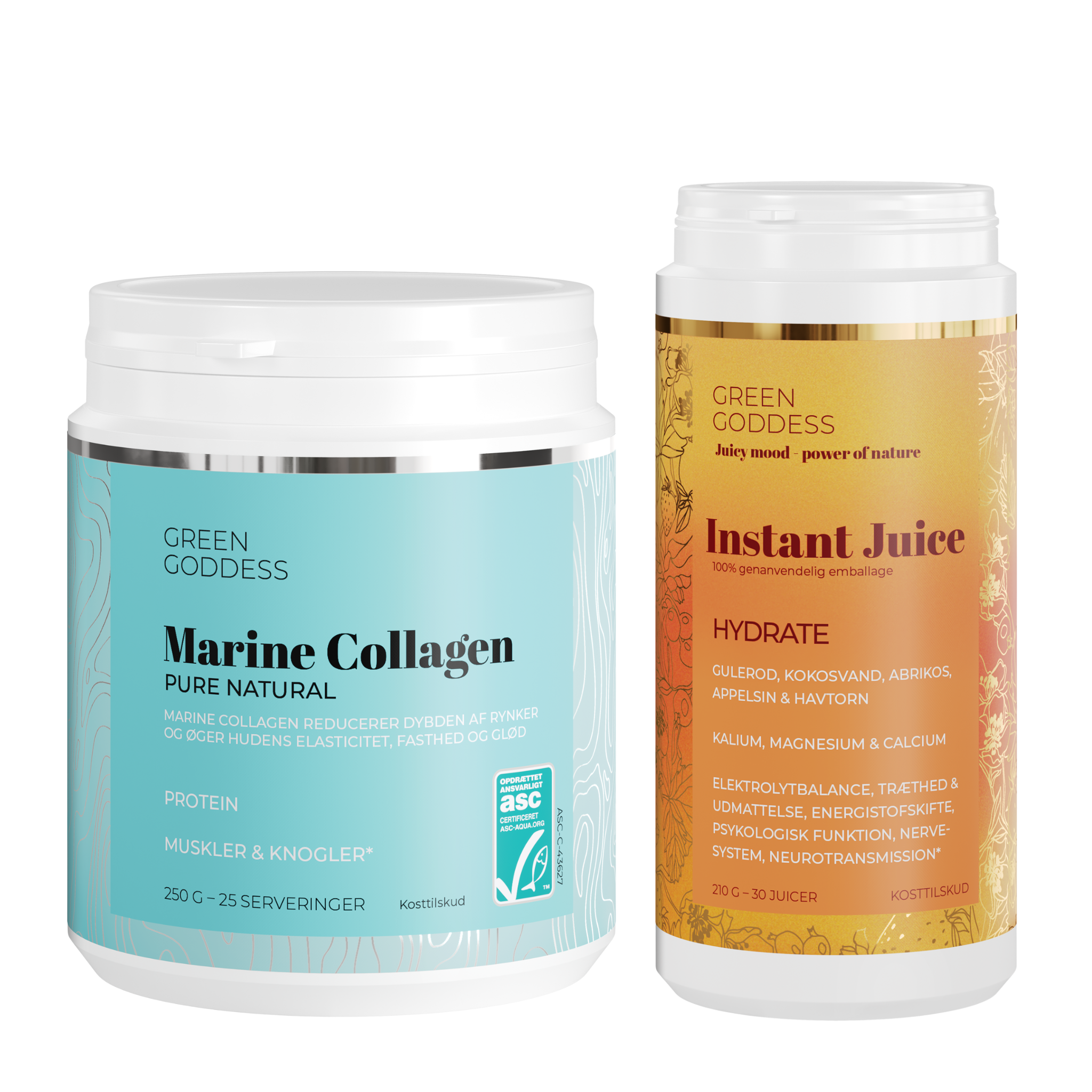 Hydrate Instant Juice + Collagen Pure Natural