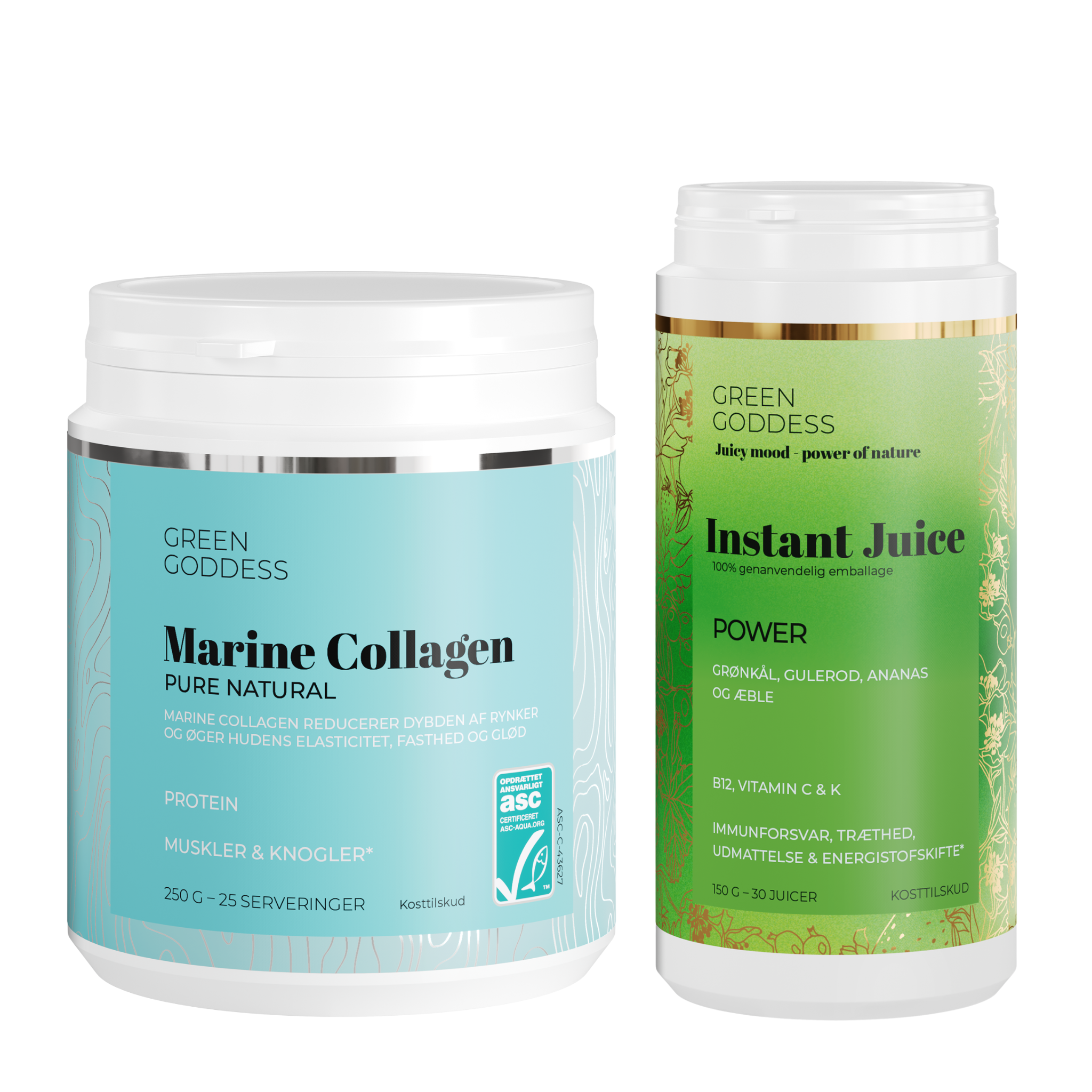 Power Instant Juice + Collagen Natural