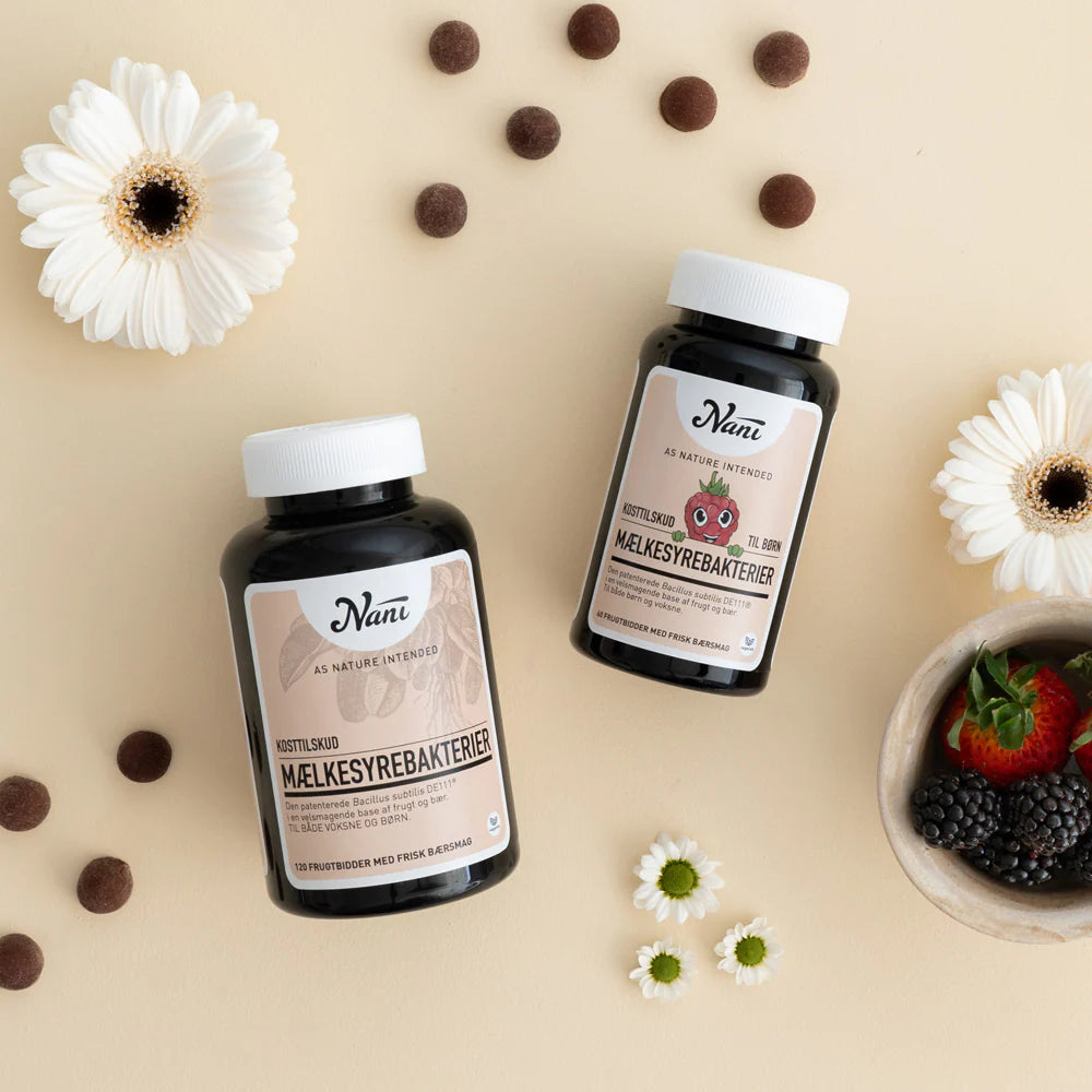 Mælkeyrebakterier fra Nani til børn og voksne