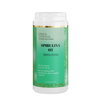 Økologisk spirulina er rig på Vitamin A, E, K, B1, B2 og B2 samt minralerne magnesium, jern, kobber og mangan