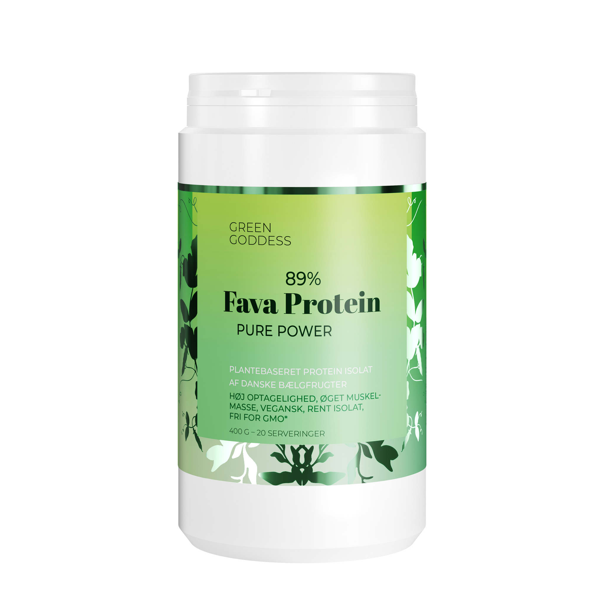 Proteinpulver på favabønner fra Green Goddess