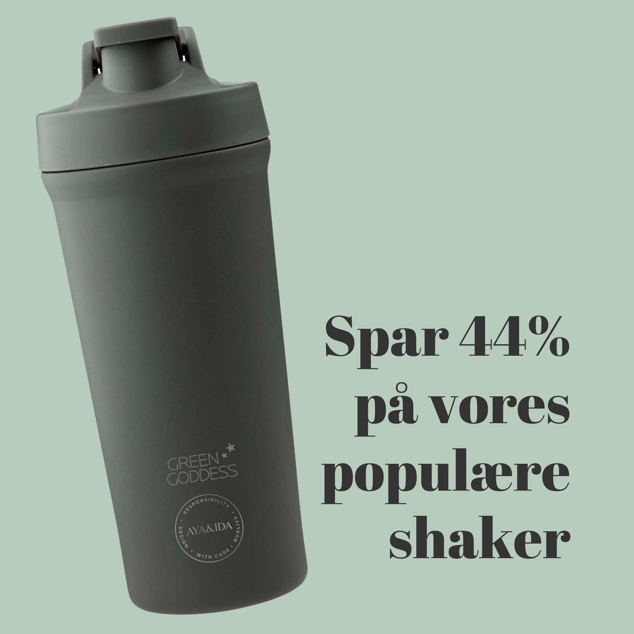 Shaker til abonnenter (Tropical Green)
