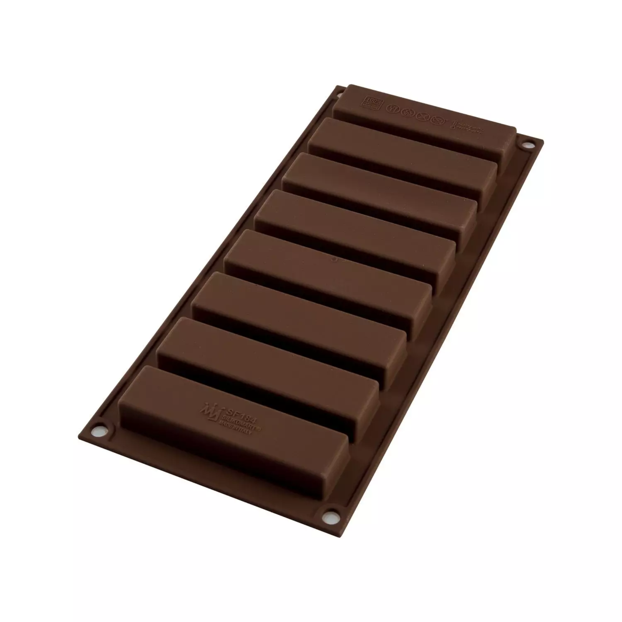 Silikoneform til snackbarer