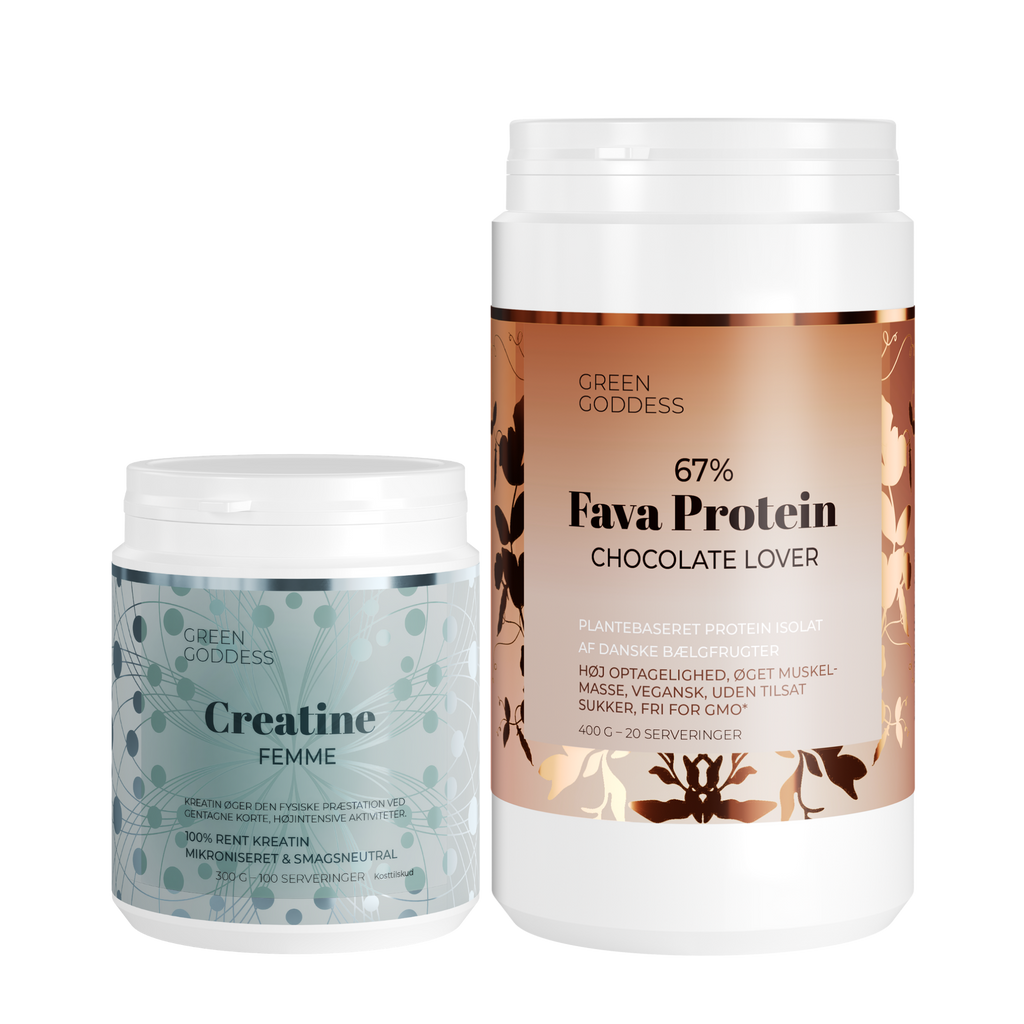 Creatine Femme + Chocolate Lover Fava Protein