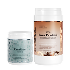Creatine Femme + Chocolate Lover Fava Protein
