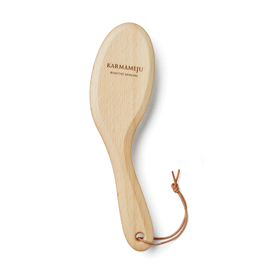 Karmameju Buff Naturlig Tørbørste - Long Handle