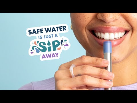Life straw sugerør video