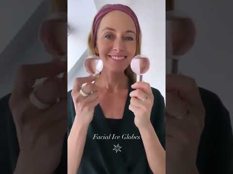 Facial Ice Globes, Light Pink