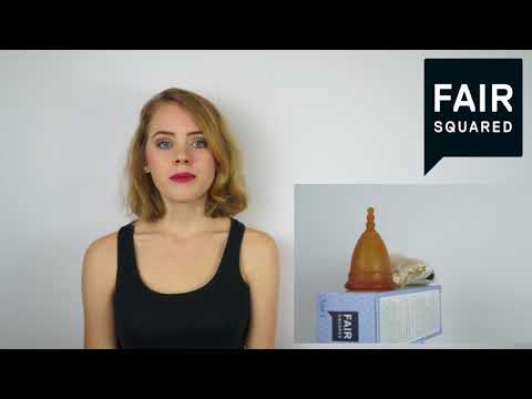 Fair Squared menstruationskop i naturgummi