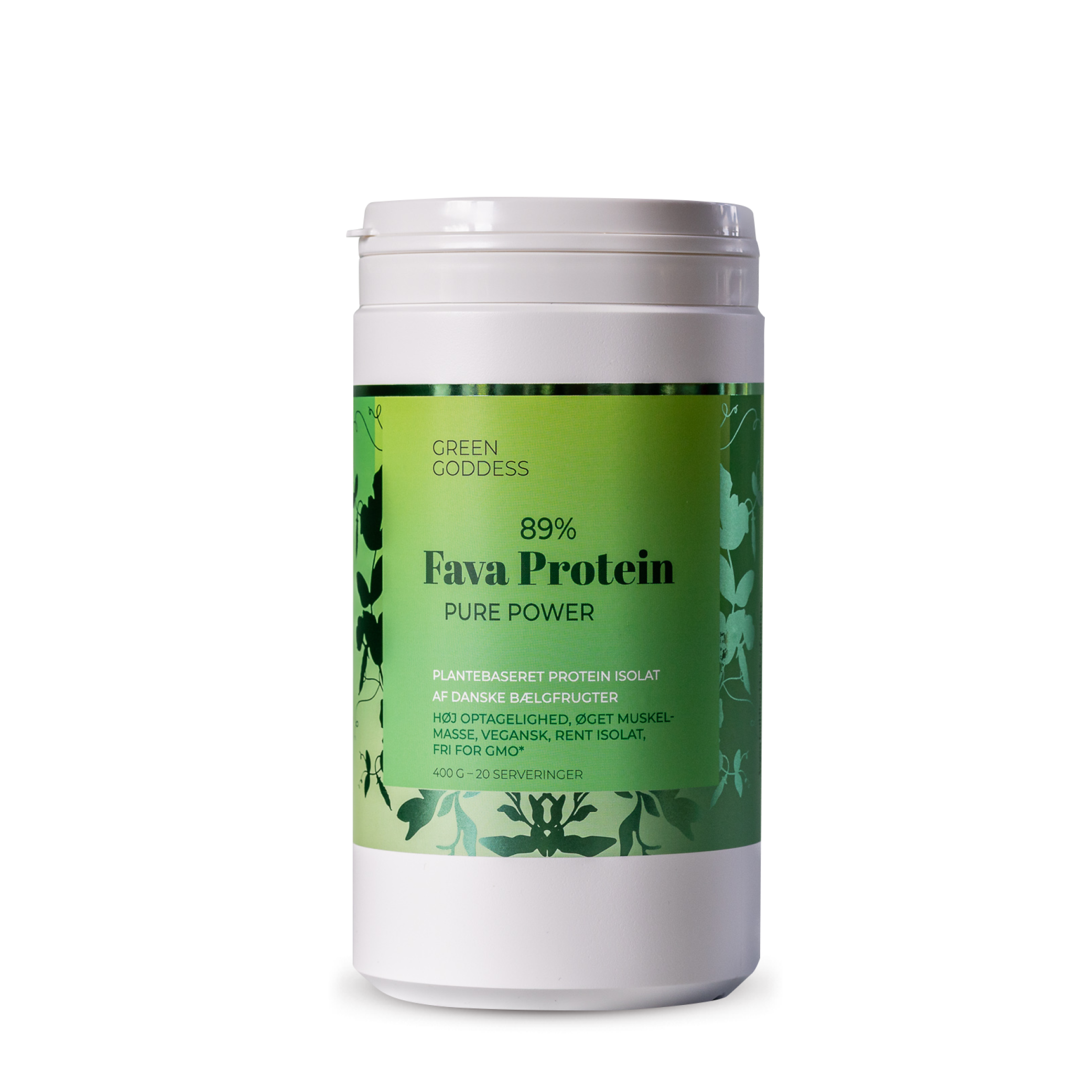 Proteinpulver på favabønner fra Green Goddess