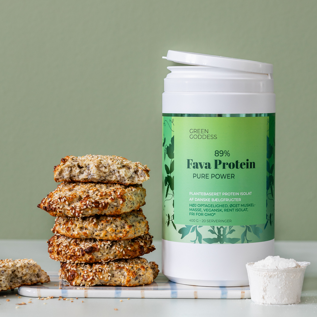 Proteinboller med planteprotein