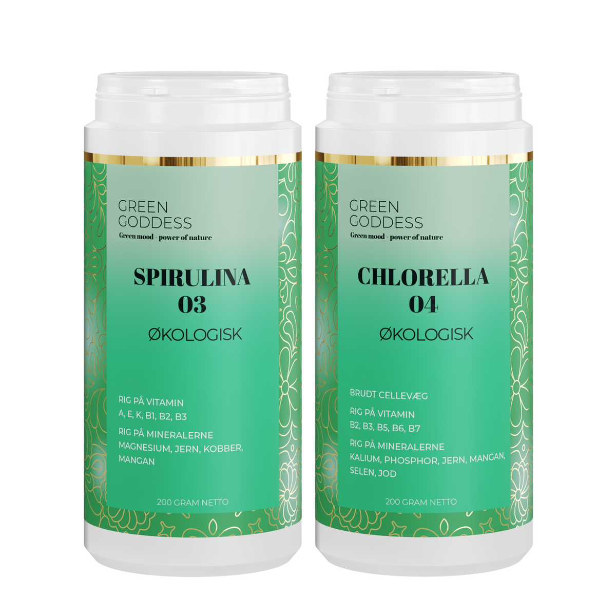 Spirulina + Chlorella