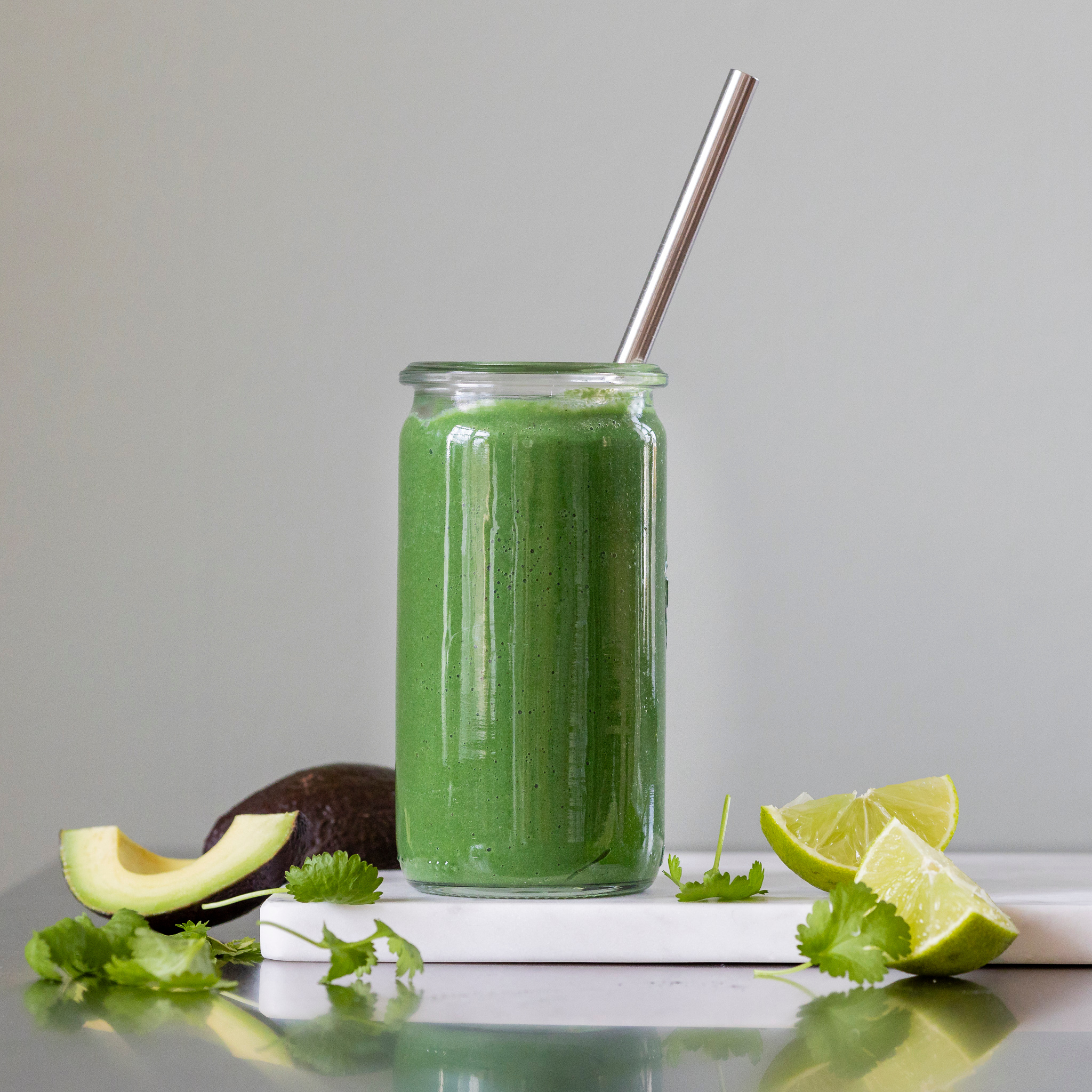 Smoothie med spirulina