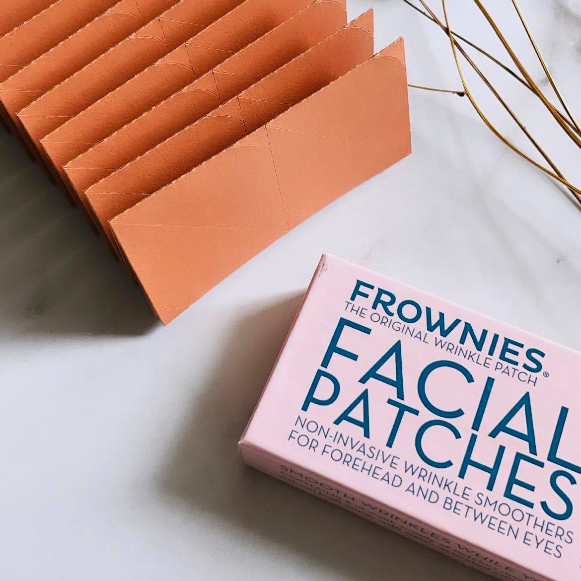 Frownies Rynkeplaster til panden og mellem øjenbrynene, 144 plastre