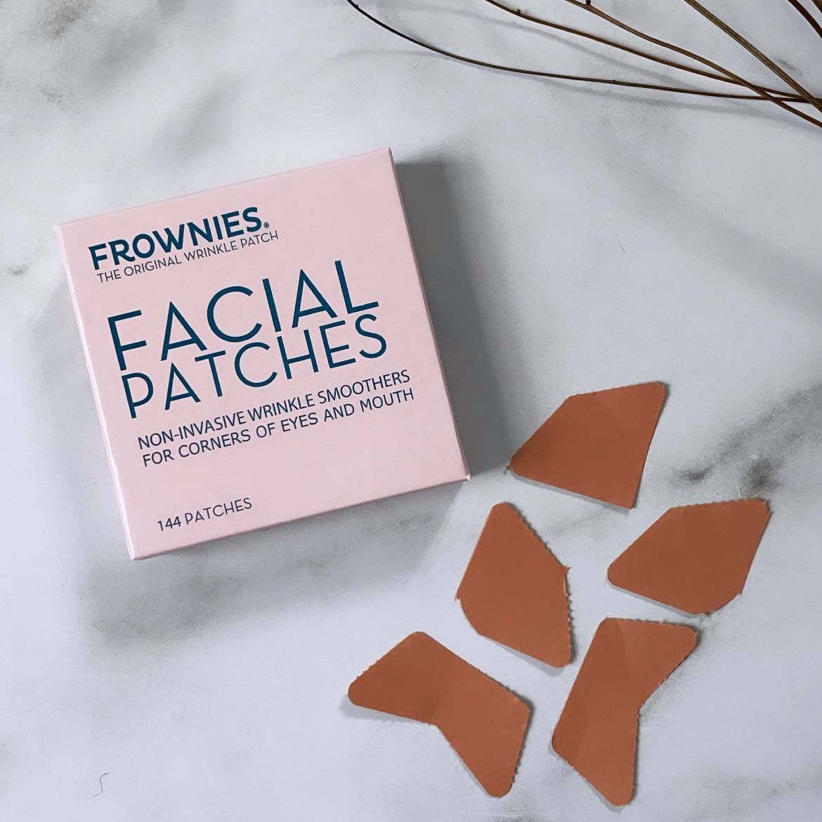 Frownies Rynkeplaster til smilerynker omkring mund og øjne, 144 plastre