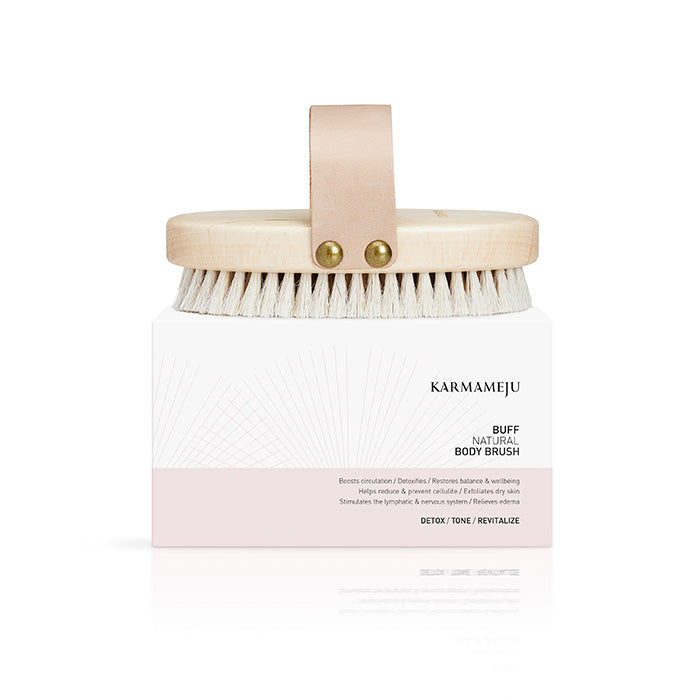 Karmameju Buff Naturlig Tørbørste 