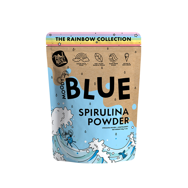 Raw Nice Blue Spirulina, 40 gr.