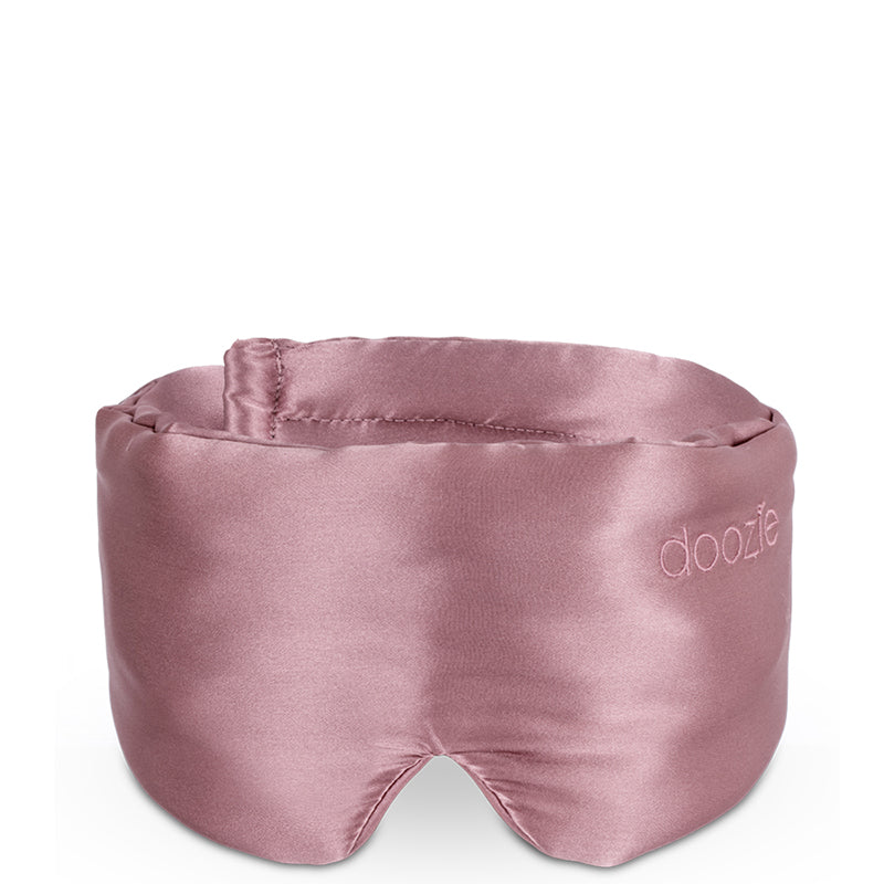 Doozie Luxury Sleep Mask, Dusty Rose