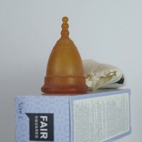 Fair Squared Menstruationskop i Naturgummi, Str S