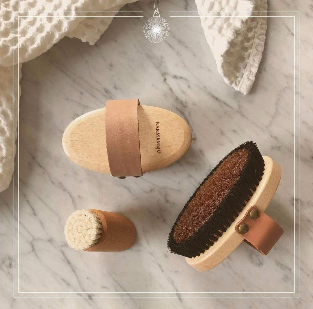 Karmameju tørbørster