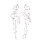 Karmameju Buff Naturlig Tørbørste Illustration