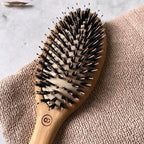 Bambus Ion Hårbørste fra Olivia Garden