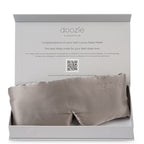 Doozie Luxury Sleep Mask, Pearl Grey
